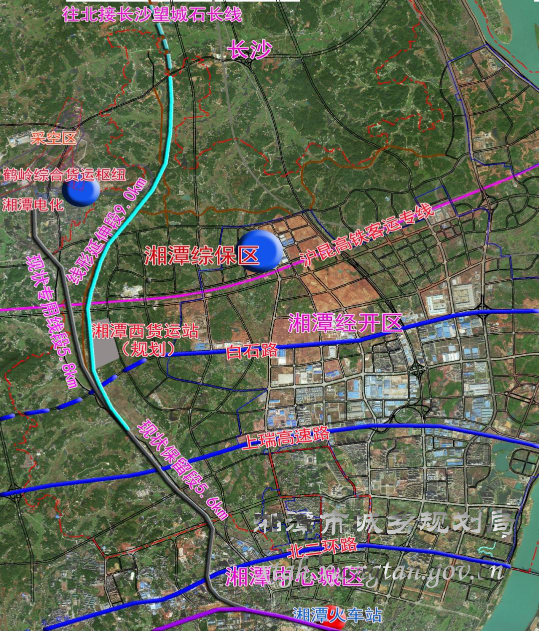 湘潭二桥北最新规划图，塑造未来城市新蓝图